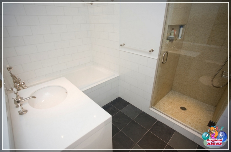 design Modest design for a small bathroom