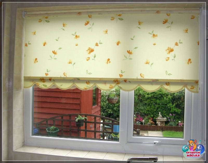 Experiment with patterns and curtain ruffles