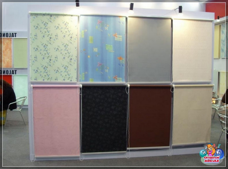 A large selection of fabrics and patterns will satisfy any wishes