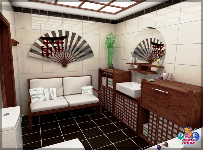 Badezimmerdesign im orientalischen Stil