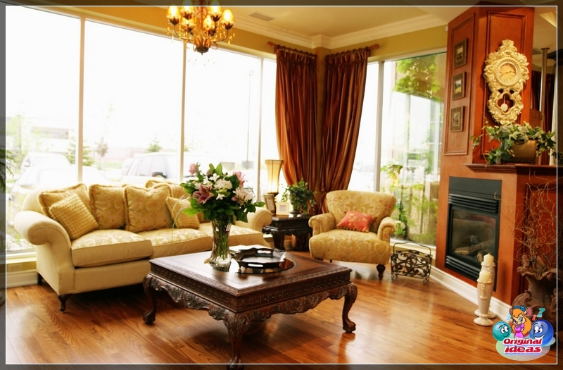 English living room interior English living room interior