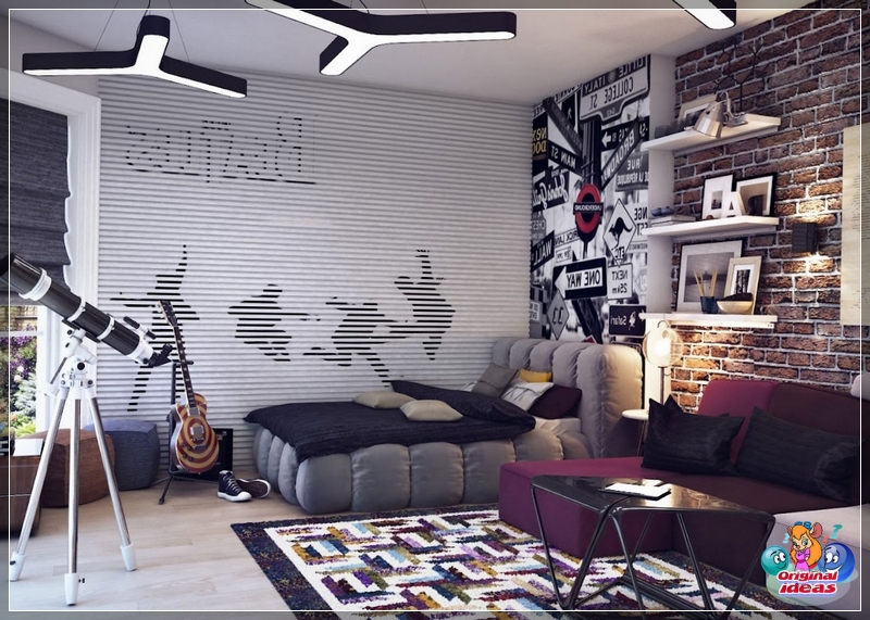 Pokój dla dziewczynki w stylu loft Pokój dla dziewczynki w stylu loft