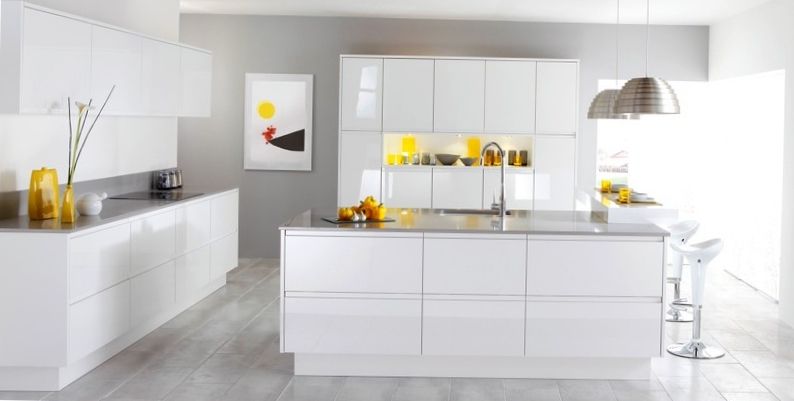 weiß Außergewöhnliches Küchendesign