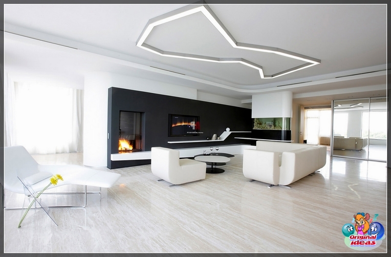 Kominek w mieszkaniu