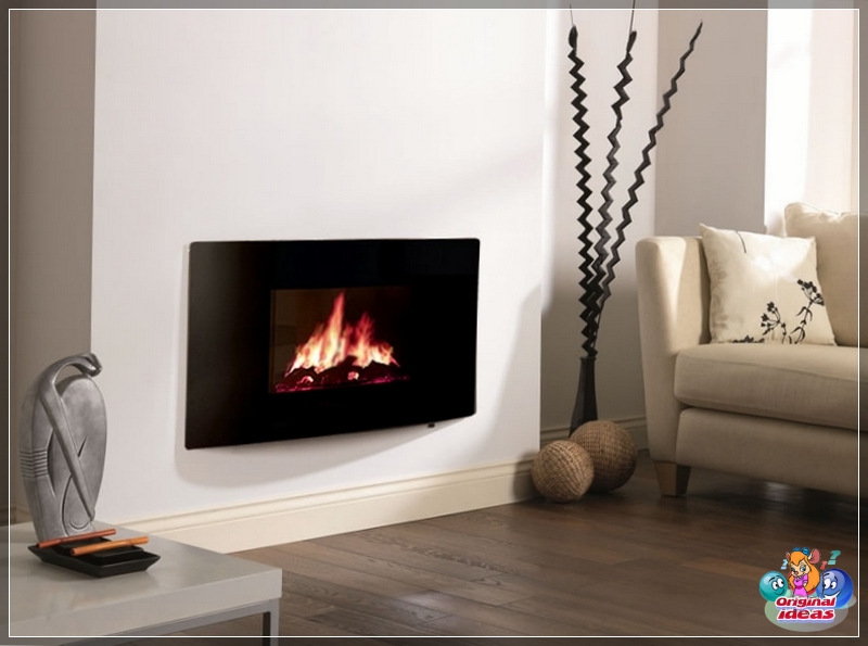 Odwracalny kominek wyspowy