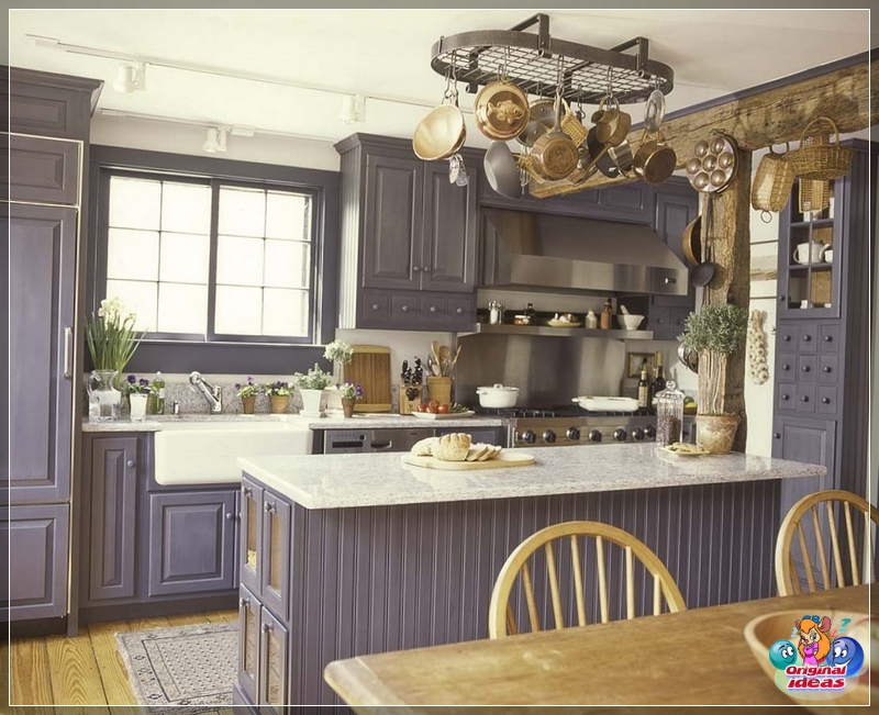 kitchen Lilac Provence style kitchen