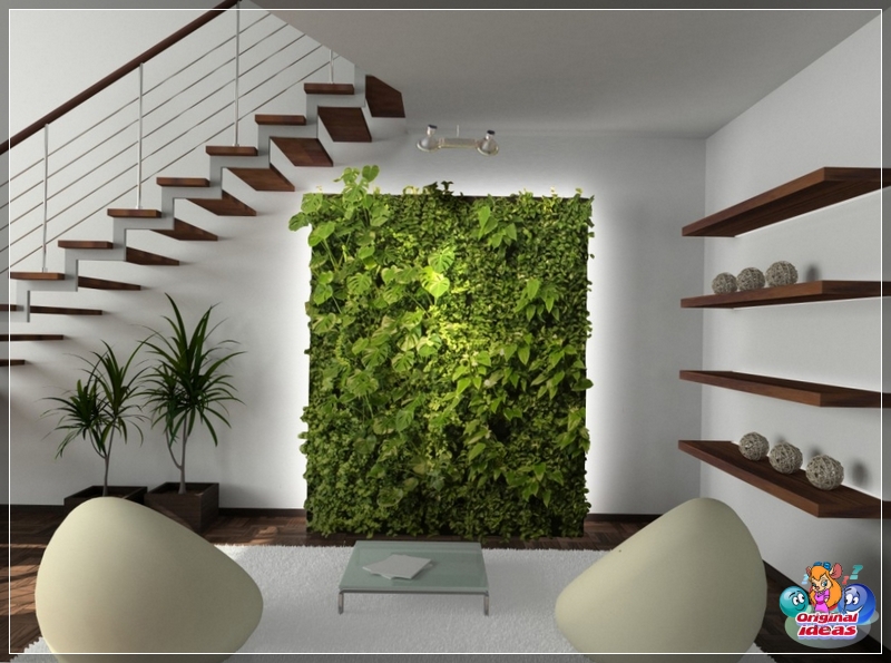 Öko-Stil in der Anordnung des Schlafzimmers