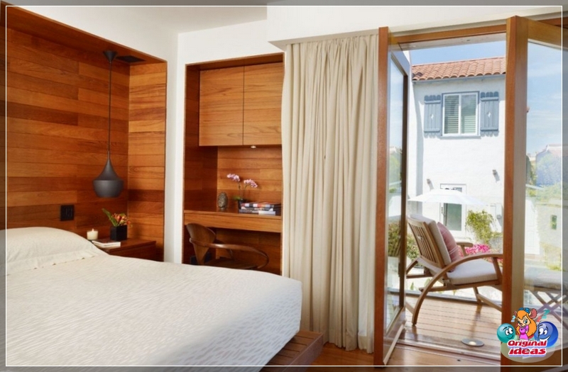 Beispielfoto für ein Schlafzimmer im Öko-Stil