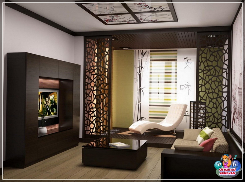 Wohnzimmer im japanischen Stil