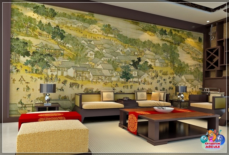 room One of the walls can be decorated with photo wallpaper