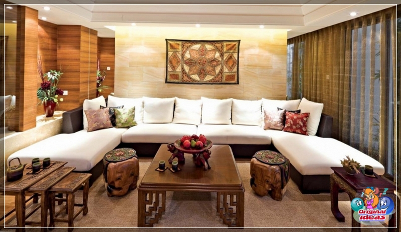 room Always a win-win combination of European and Chinese style furniture