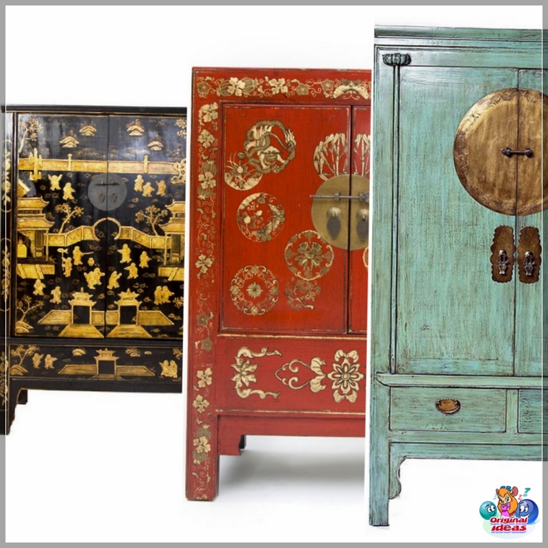 room Rich finishes are a hallmark of Chinese furniture