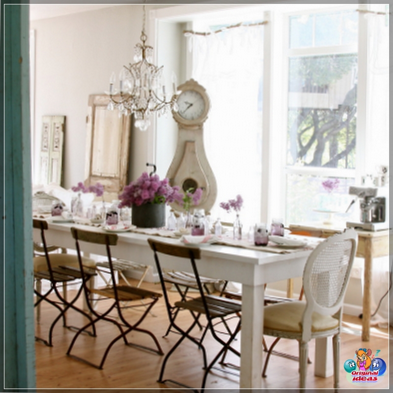 room Shabby Chic is 'feminine' a style that fits perfectly into a girl's room