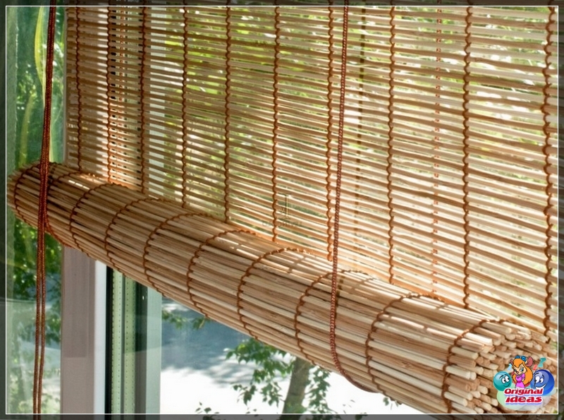 Rolety we wnętrzu sypialni