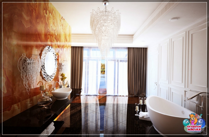 Use in the bathroom in dark and fiery colors Use in the bathroom in dark and fiery colors