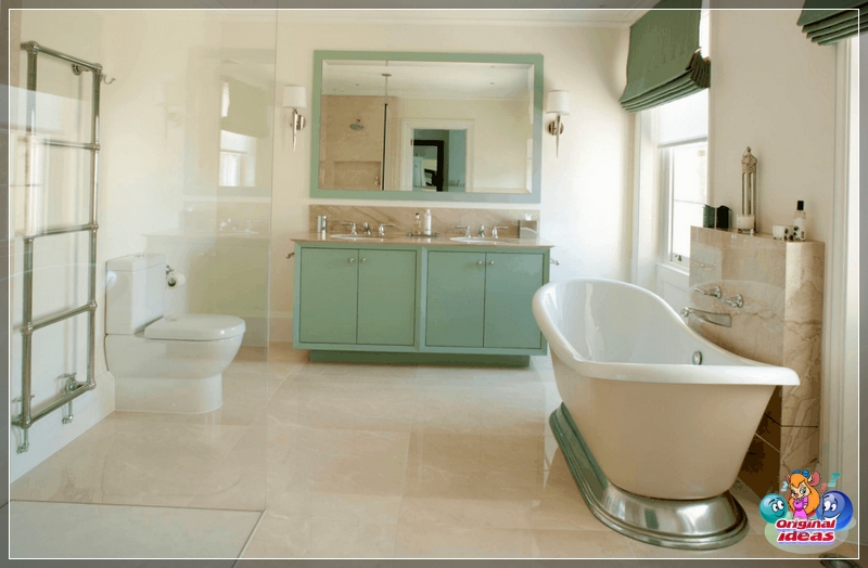 When designing a house, a Feng Shui bathroom should be located in the back of the house, away from the entrance The location of the bath in the house at the price-shui