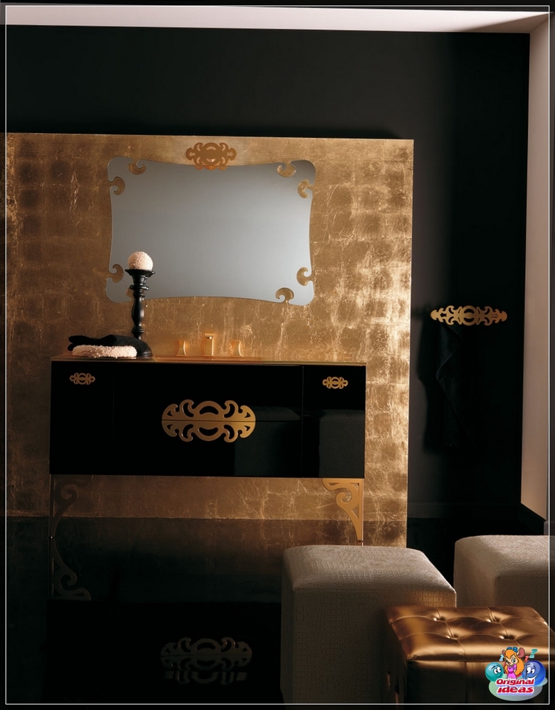 bathroom Bathtub in black with legs
