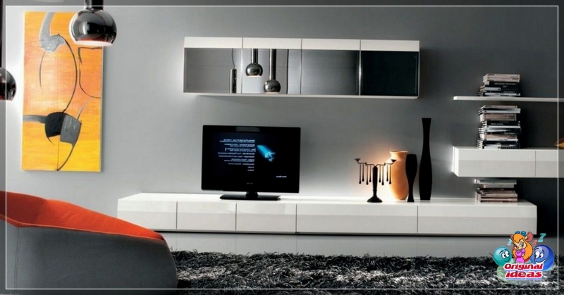furniture The combination of colors in the living room