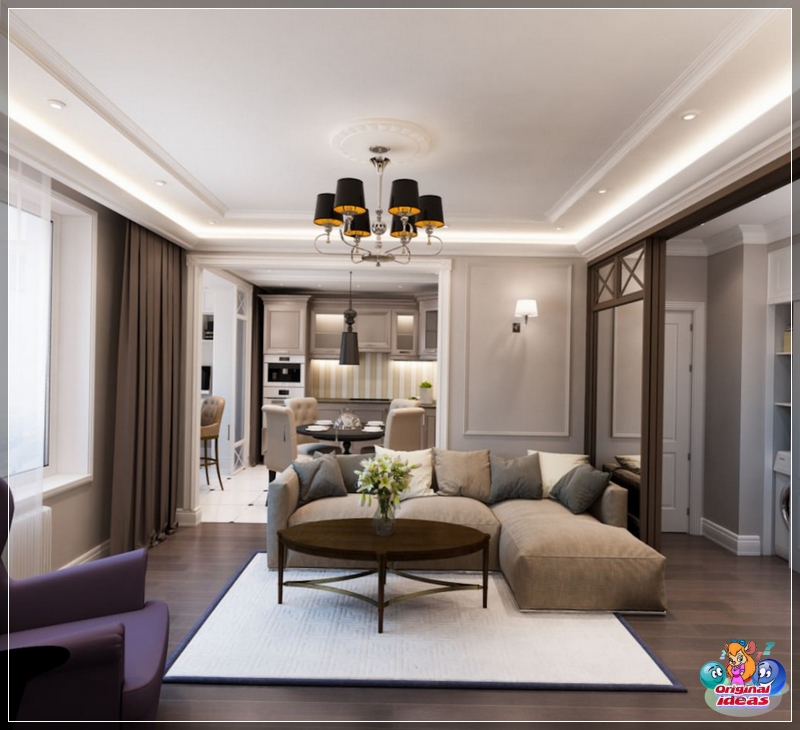 Wohnzimmer Große Halle-Wohnzimmer