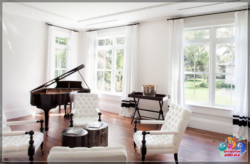 Wohnzimmer Klavier im Wohnzimmer