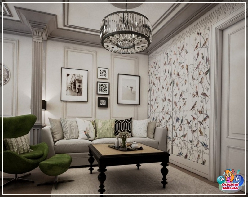 Wohnzimmer Das Wohnzimmer mit Tapeten dekorieren