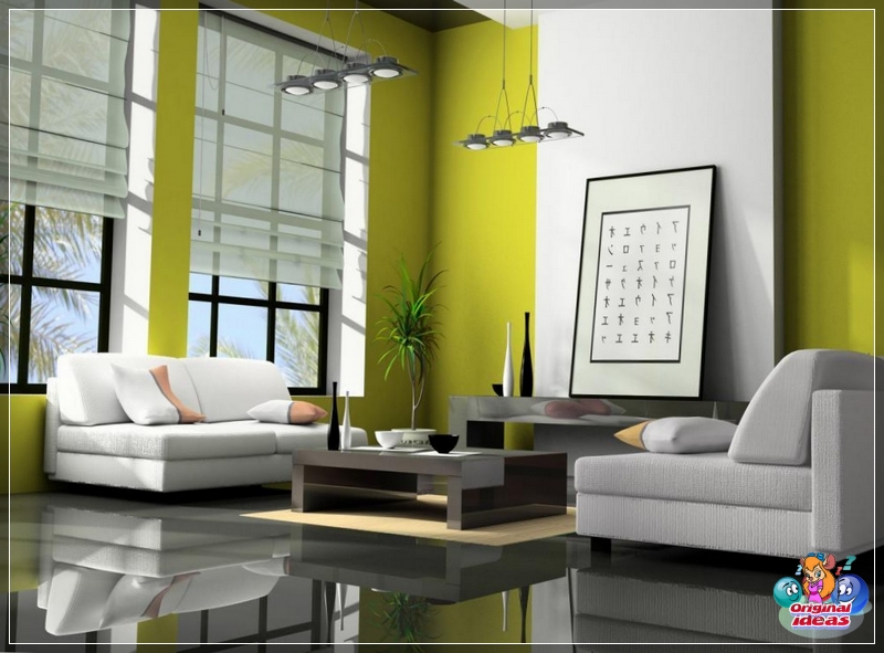 living room Bright living room