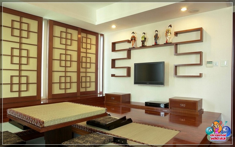 living room Plasma in the interior