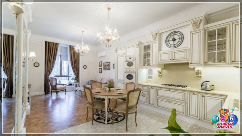 Wohnzimmer Wohnzimmer mit Küche