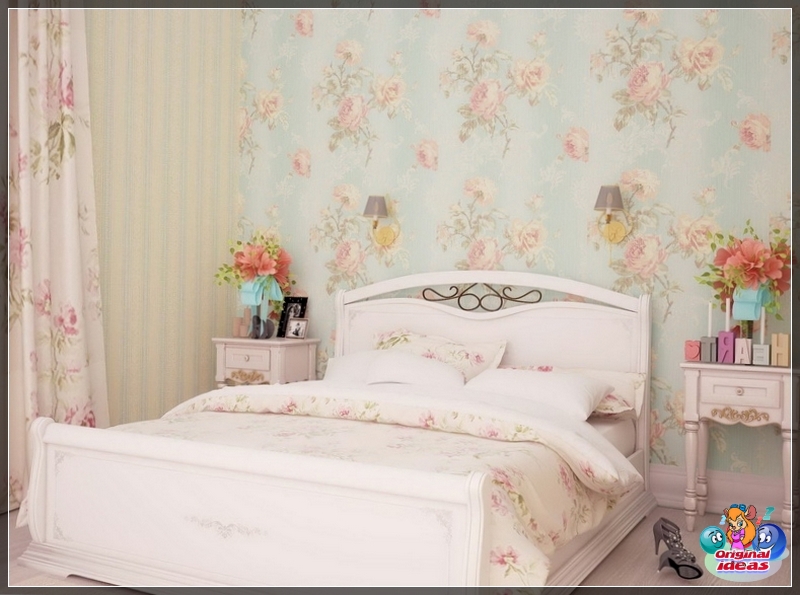 Schlafzimmer Schäbige Accessoires im Schlafzimmer