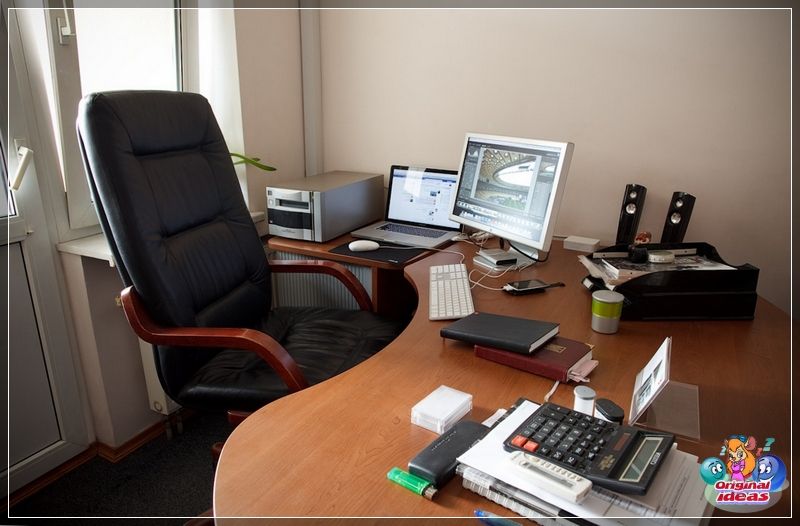 biuro Biurowy styl feng shui