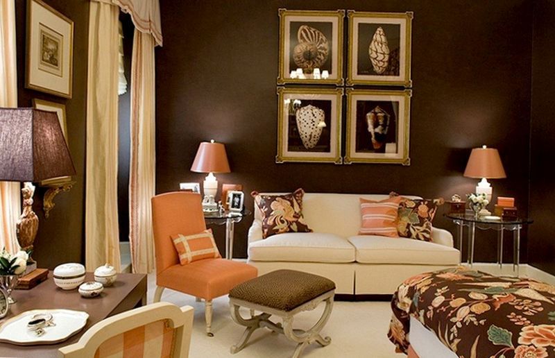 Interieur Bilder an der Wand im Inneren der Wohnung