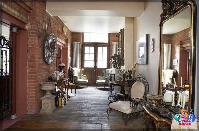 Interieur Antiquitäten im Inneren der Wohnung