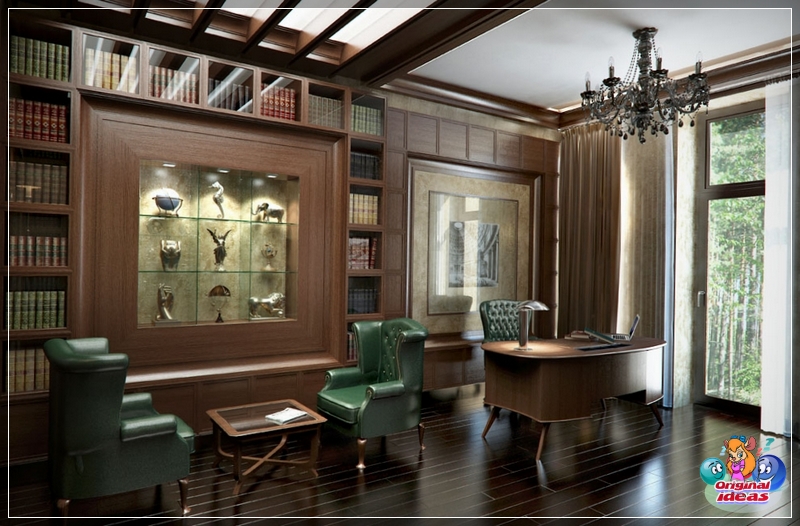 furniture In addition to the working area in the office, it is worth organizing a recreation area by placing a table, armchairs or a sofa in it