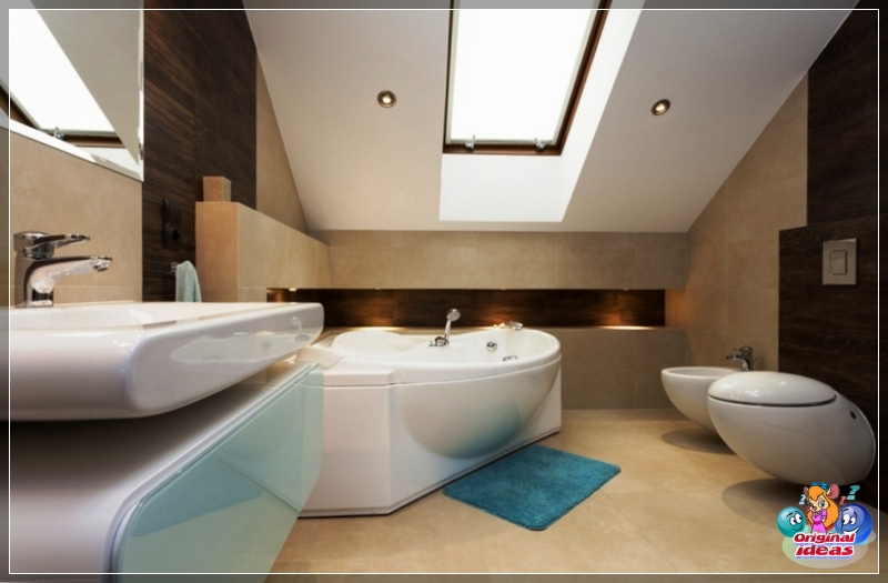 design Attic bathroom