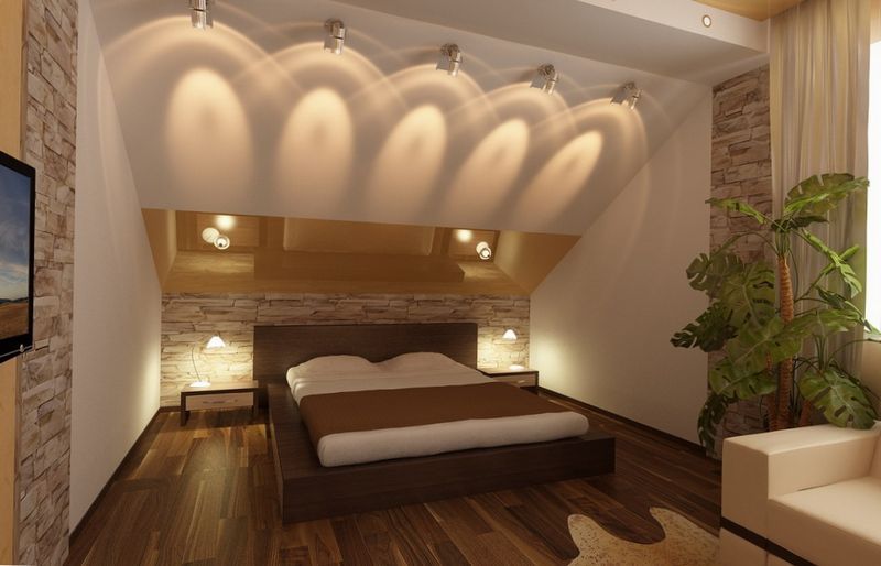 design Attic bedroom