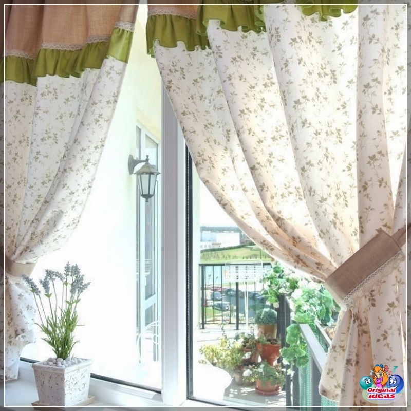 Do-it-yourself-Tüll für die Küche