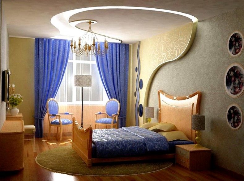 Schöne Vorhänge für das Schlafzimmer