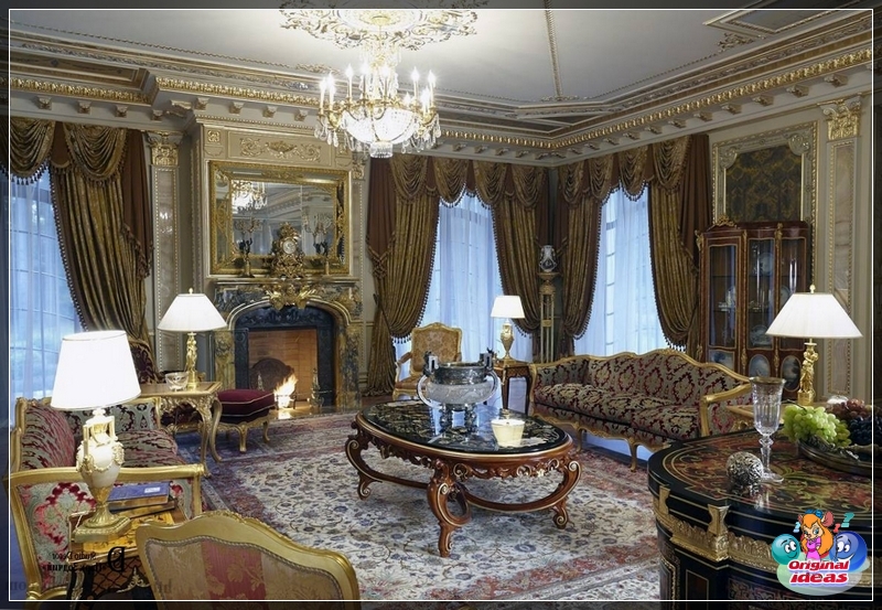 Empire style for the living room Empire style for the living room