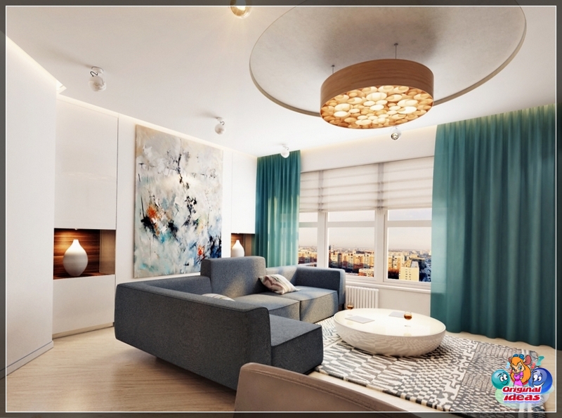 Apartment design in a modern style
