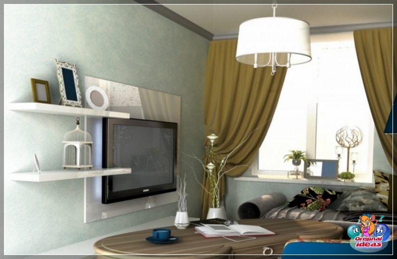 Design Kleine Wohnung im modernen Stil
