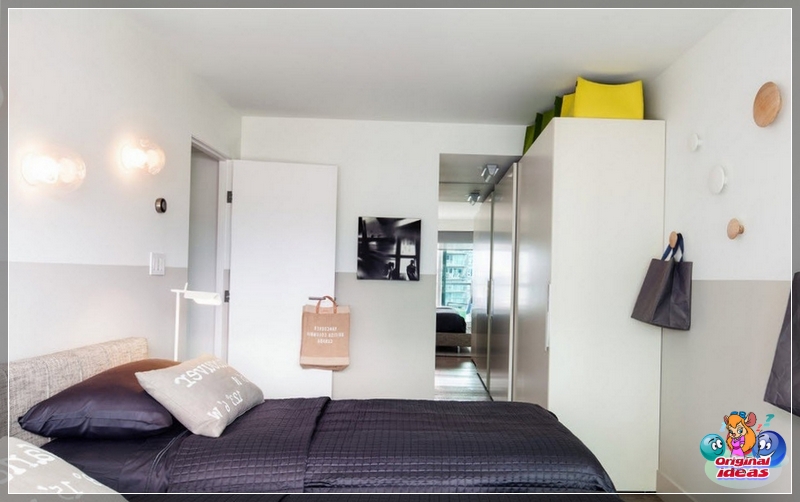 Design Kleines Schlafzimmer im modernen Stil