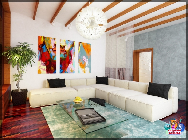 Design Wohnungsdesign im modernen Stil