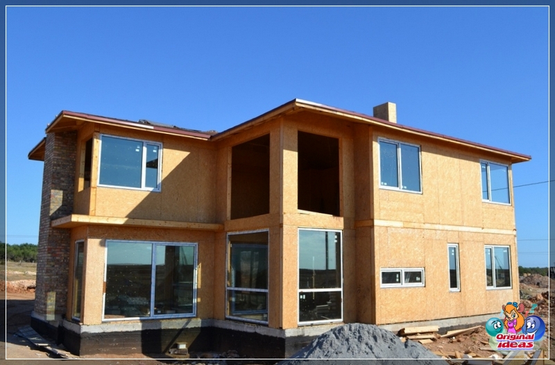 Wysokiej jakości dom z paneli SIP