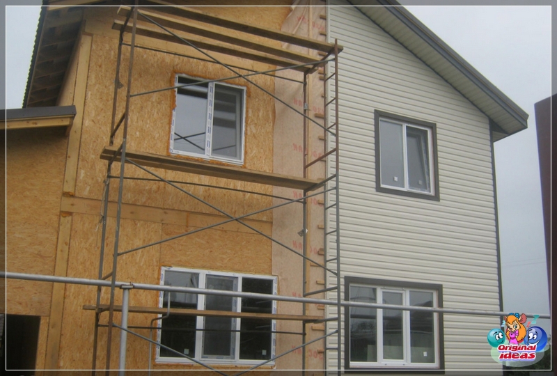 Odporny dom prywatny z paneli SIP