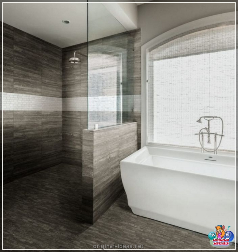Tiles in the bathroom: 110 photos of the best design ideas and bathroom decorations (bathroom) Tiles in the bathroom: 110 photos of the best design ideas and bathroom decorations