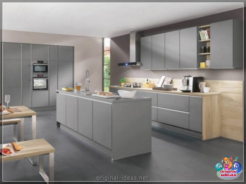 Gray kitchen: the main options for combining and ideas for using gray color (110 photos) (gray) Gray kitchen: the main options for combining and ideas for using gray color (110 photos)