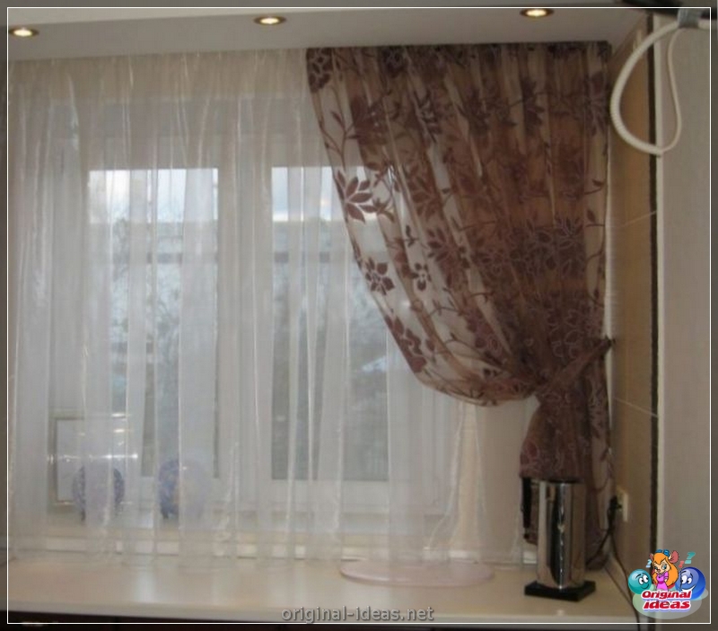 Tulle pour la cuisine: 125 photos des plus belles tules modernes et recommandations pour leur combinaison avec l'intérieur (cuisine) Tulle pour la cuisine: 125 photos des plus belles tules modernes et recommandations pour leur combinaison avec l'intérieur