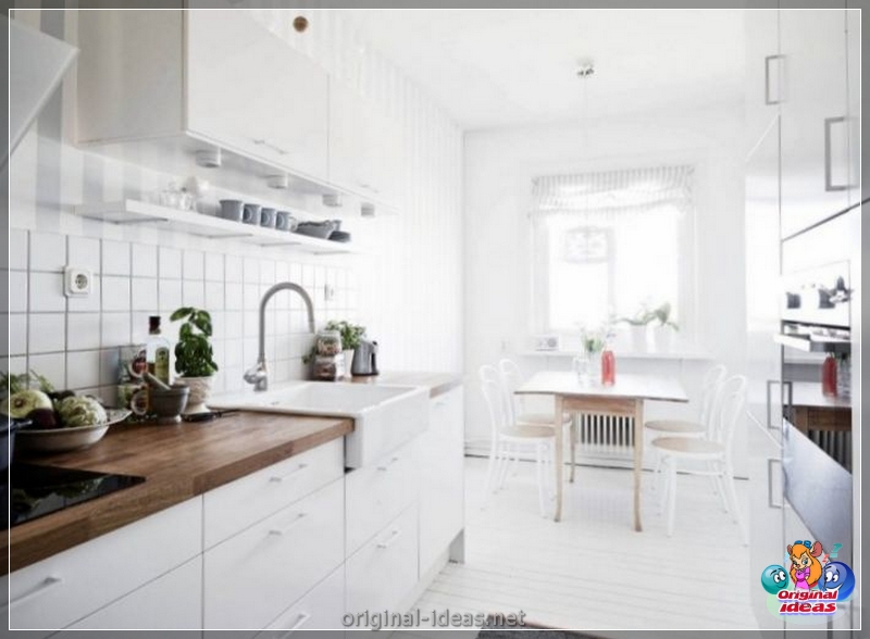 Cuisine scandinave: 115 photos de solutions originales et d'options de conception de cuisine (conception) Cuisine scandinave: 115 photos de solutions originales et d'options de conception de cuisine