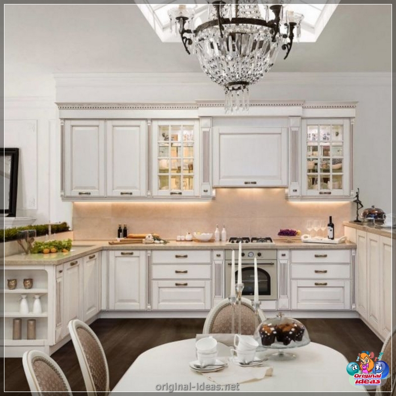 White kitchen - relevant projects and stylish combinations of white (145 photos) (kitchen) White kitchen - relevant projects and stylish combinations of white (145 photos)