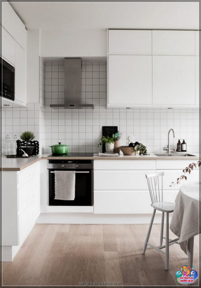 White kitchen - relevant projects and stylish combinations of white (145 photos) (projects) White kitchen - relevant projects and stylish combinations of white (145 photos)